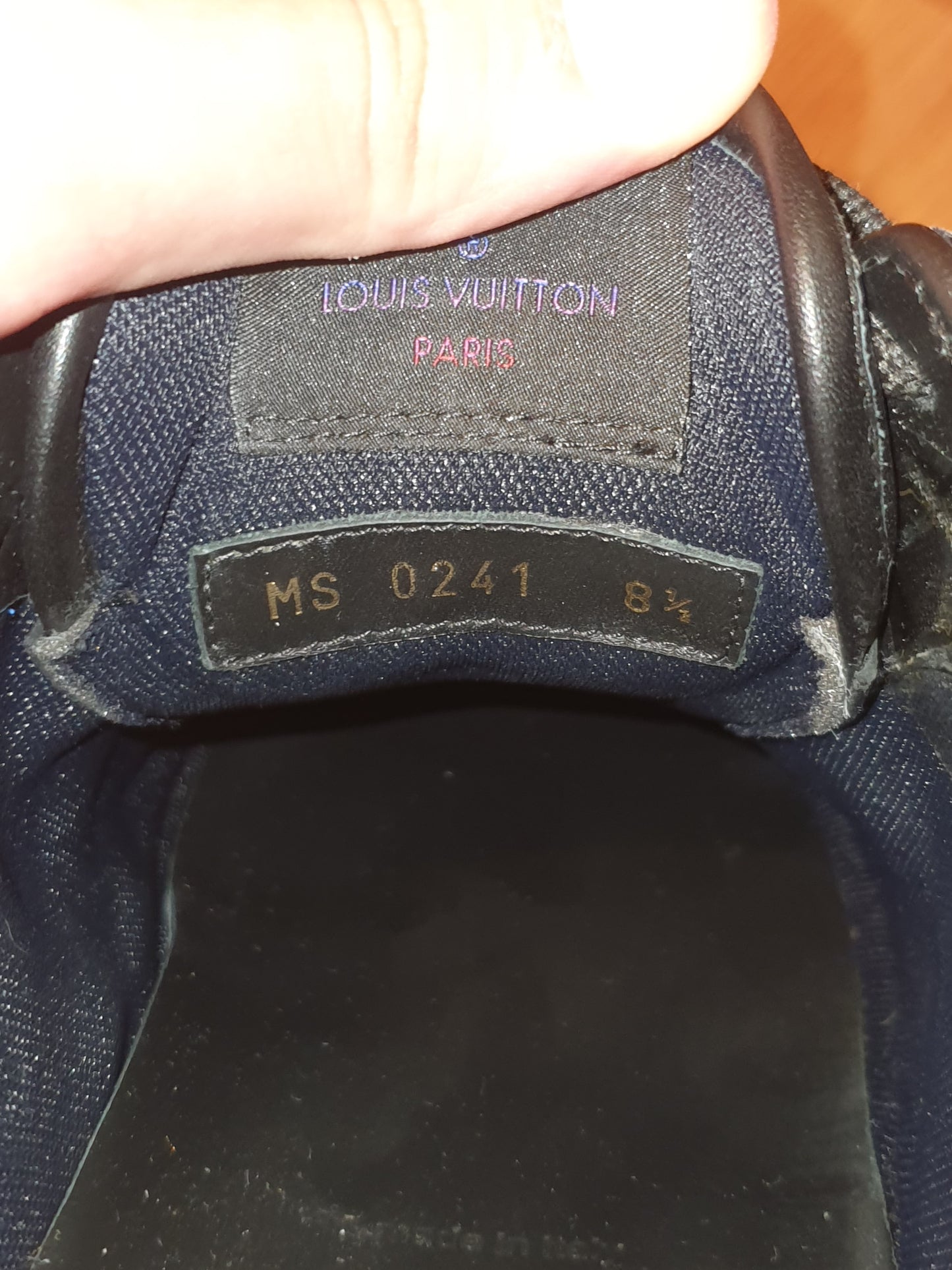 Louis Vuitton LV 8,5 Iridescent Monogram Rivoli Luxembourg Sneakers