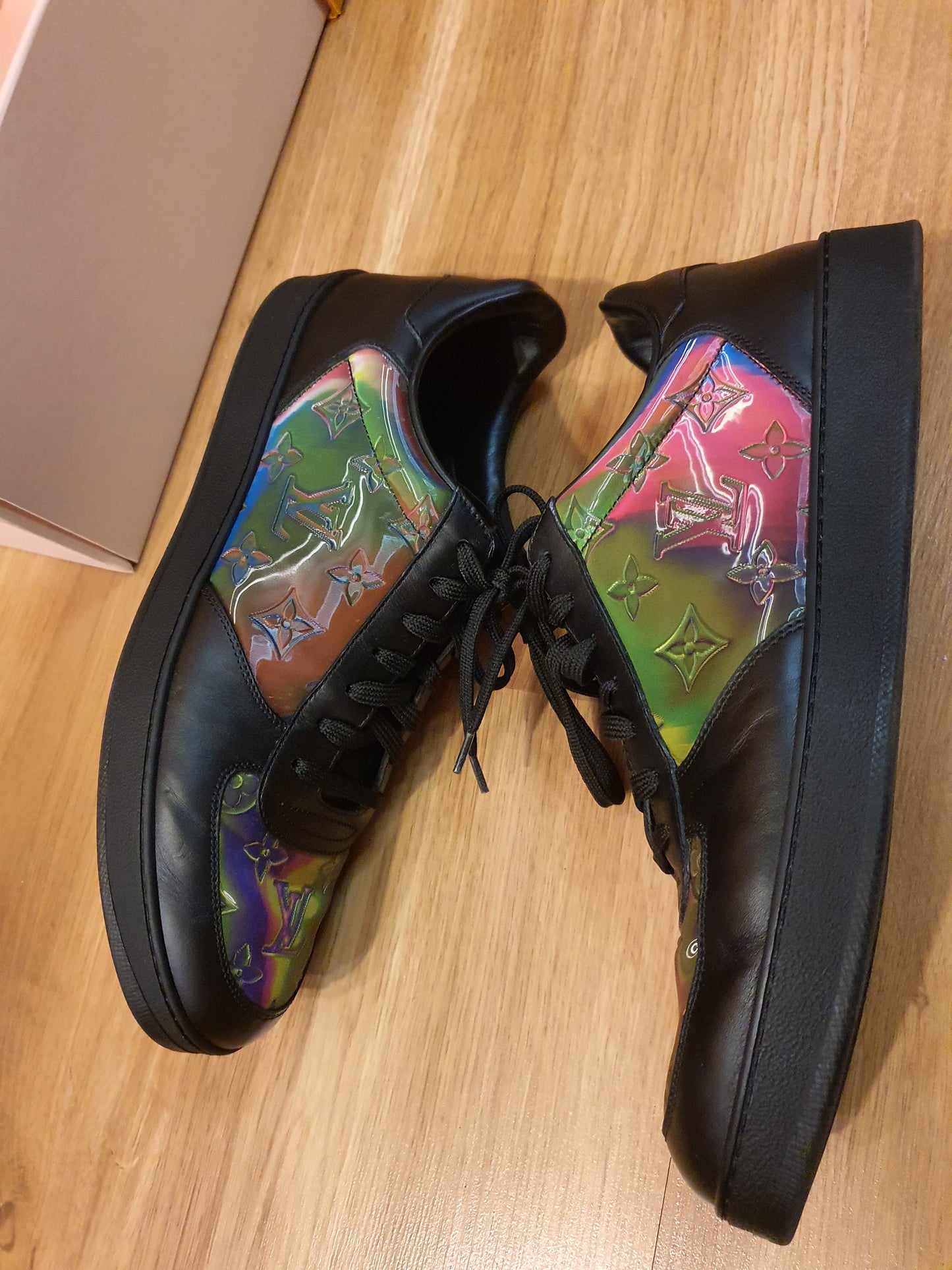 Louis Vuitton LV 8,5 Iridescent Monogram Rivoli Luxembourg Sneakers