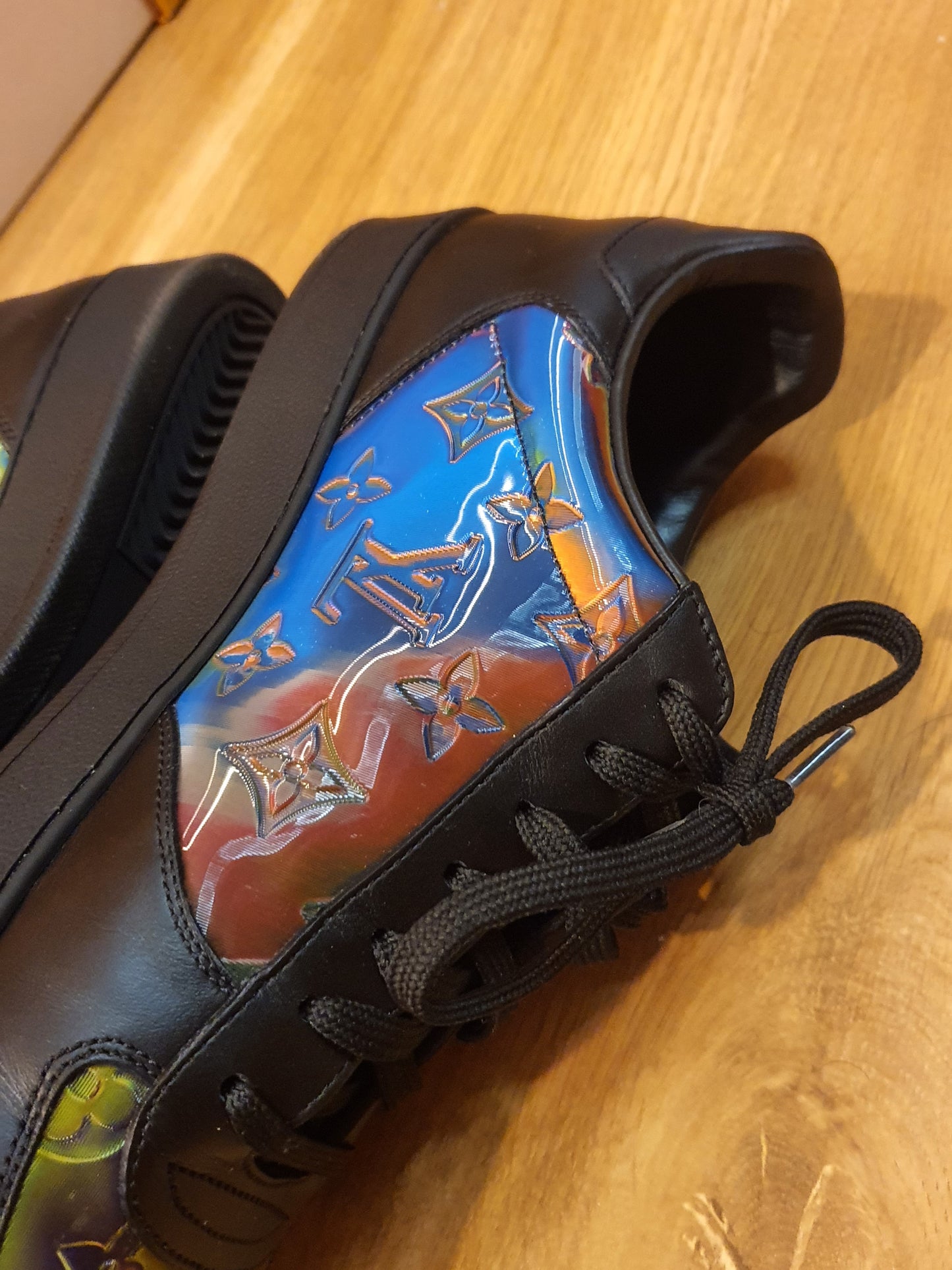 Louis Vuitton LV 8,5 Iridescent Monogram Rivoli Luxembourg Sneakers