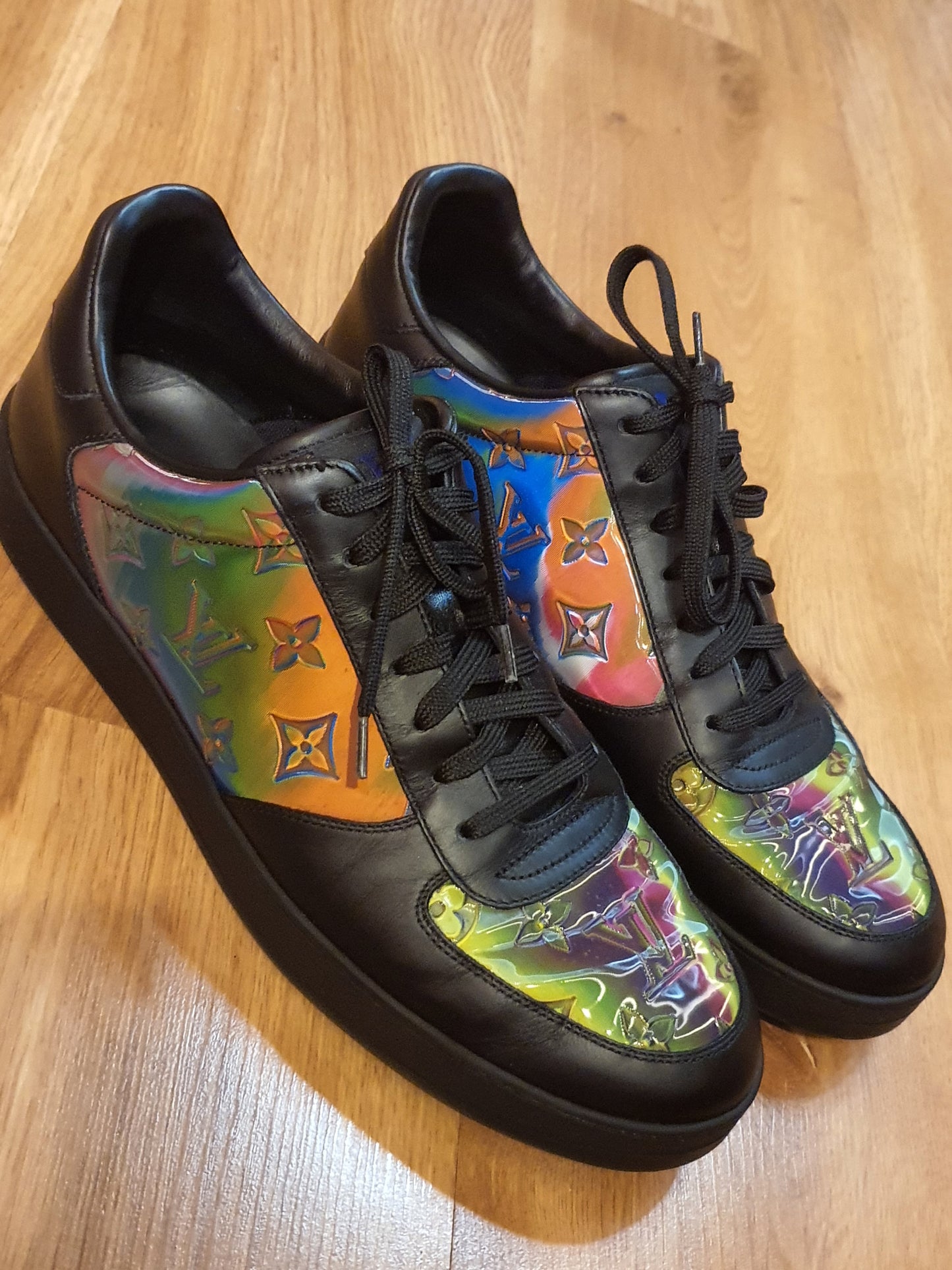 Louis Vuitton LV 8,5 Iridescent Monogram Rivoli Luxembourg Sneakers