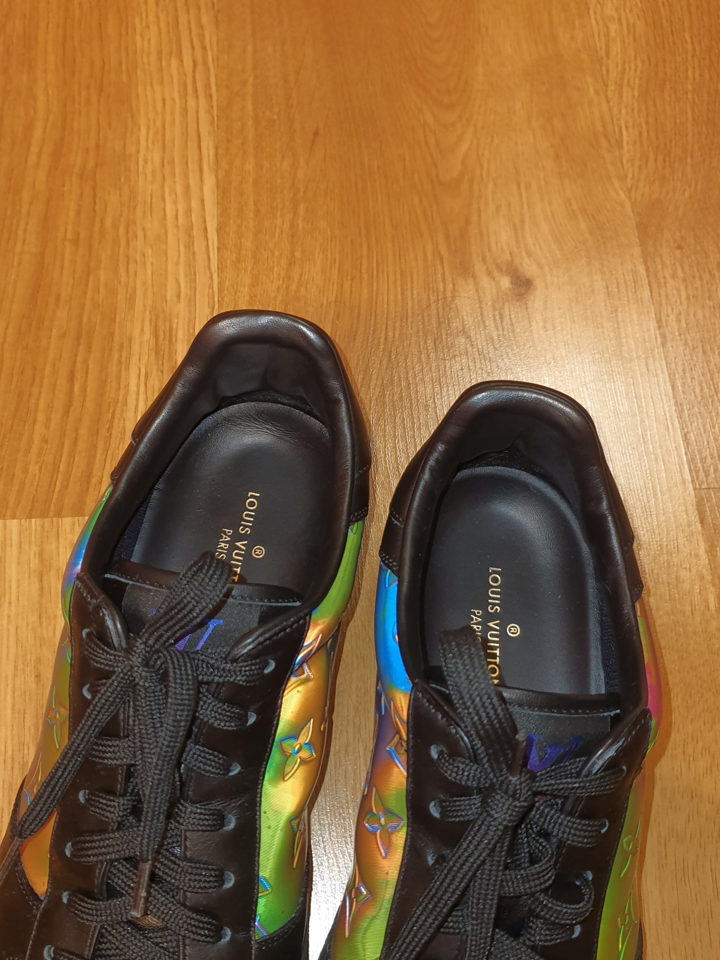 Louis Vuitton LV 8,5 Iridescent Monogram Rivoli Luxembourg Sneakers