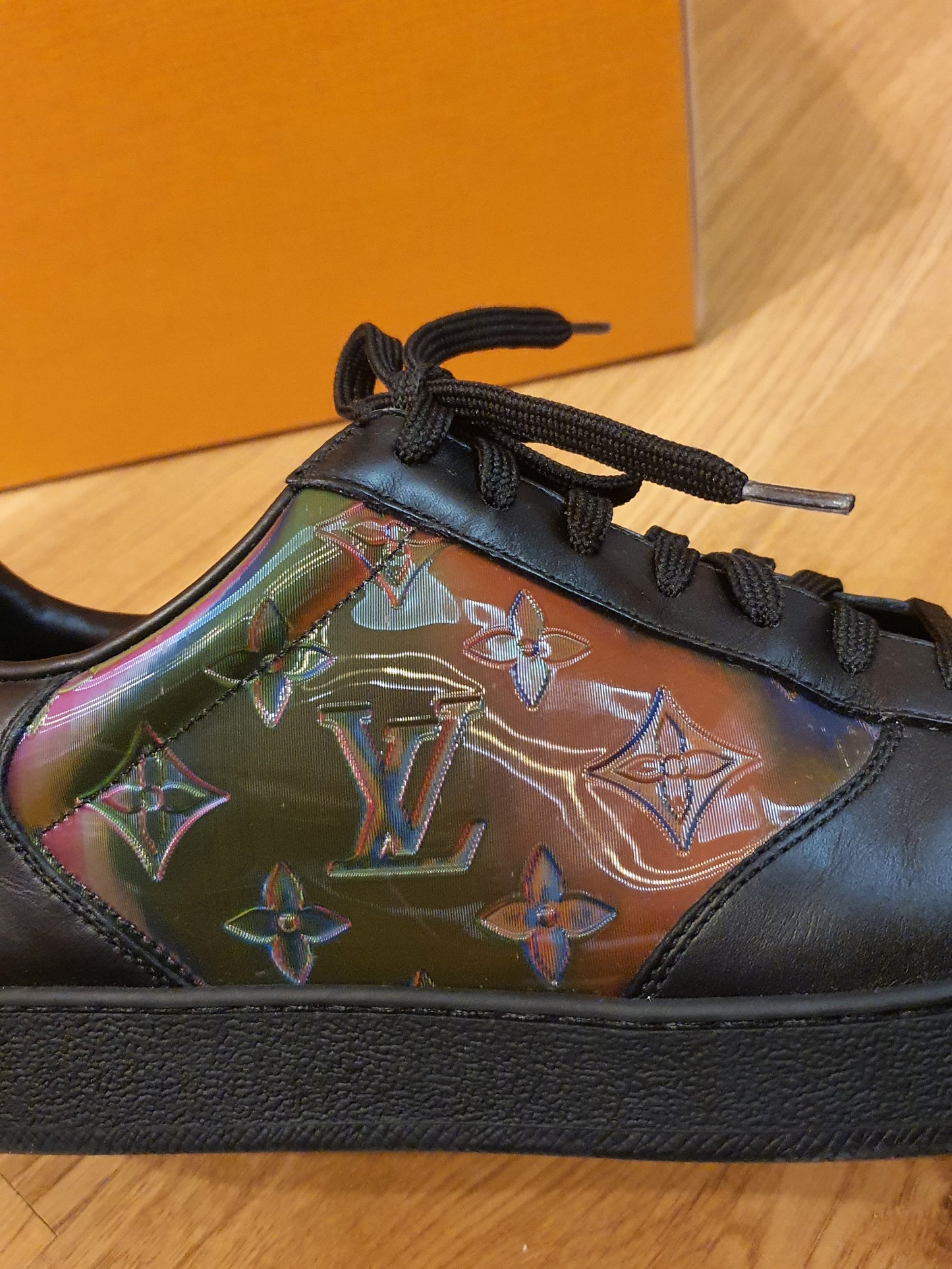 Louis Vuitton LV 8,5 Iridescent Monogram Rivoli Luxembourg Sneakers