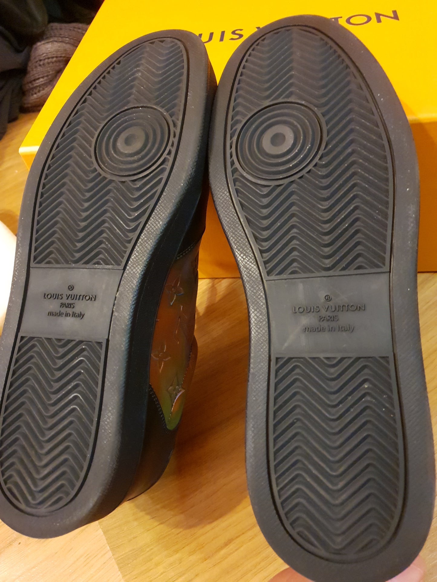 Louis Vuitton LV 8,5 Iridescent Monogram Rivoli Luxembourg Sneakers