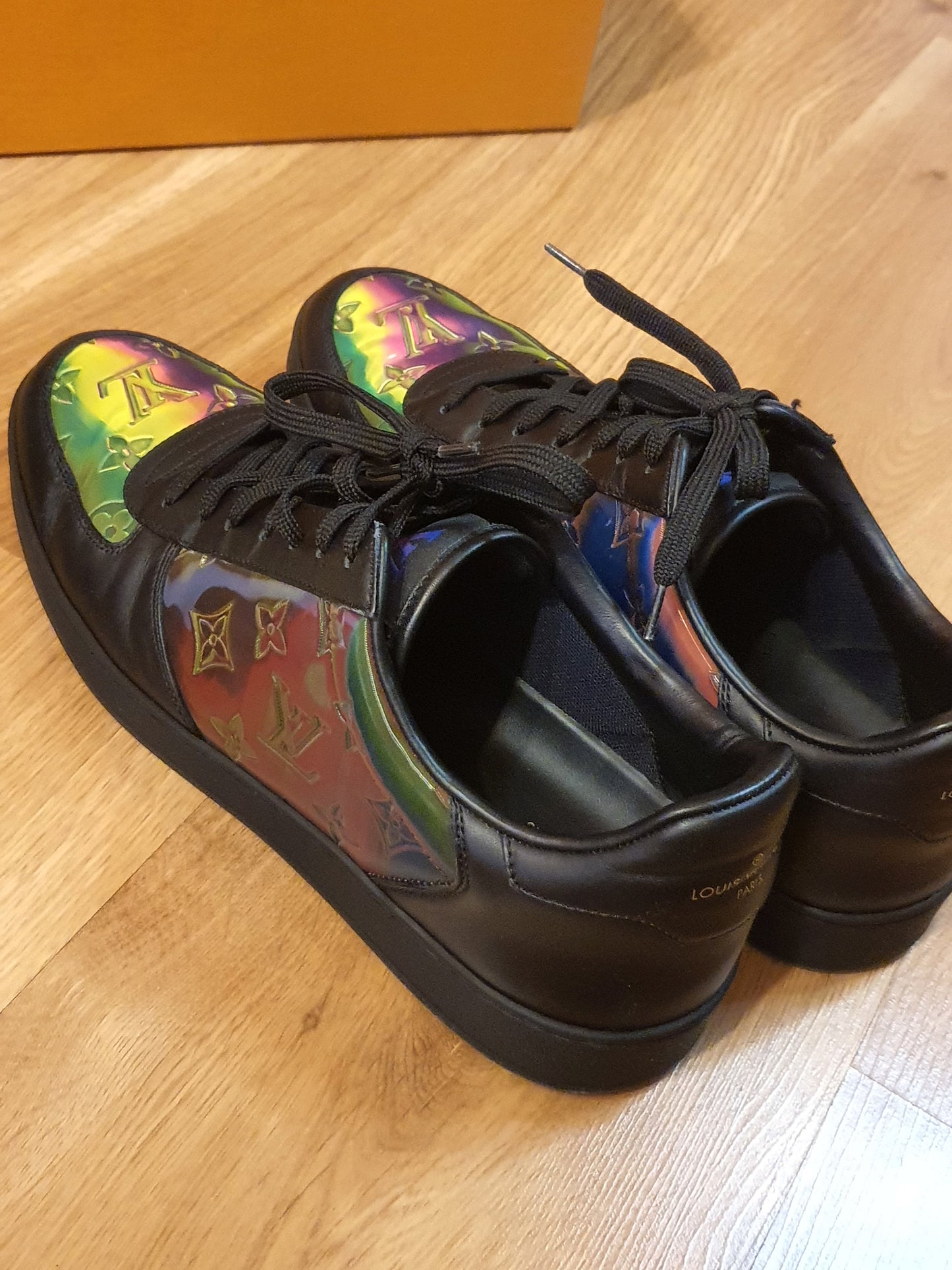 Louis Vuitton LV 8,5 Iridescent Monogram Rivoli Luxembourg Sneakers