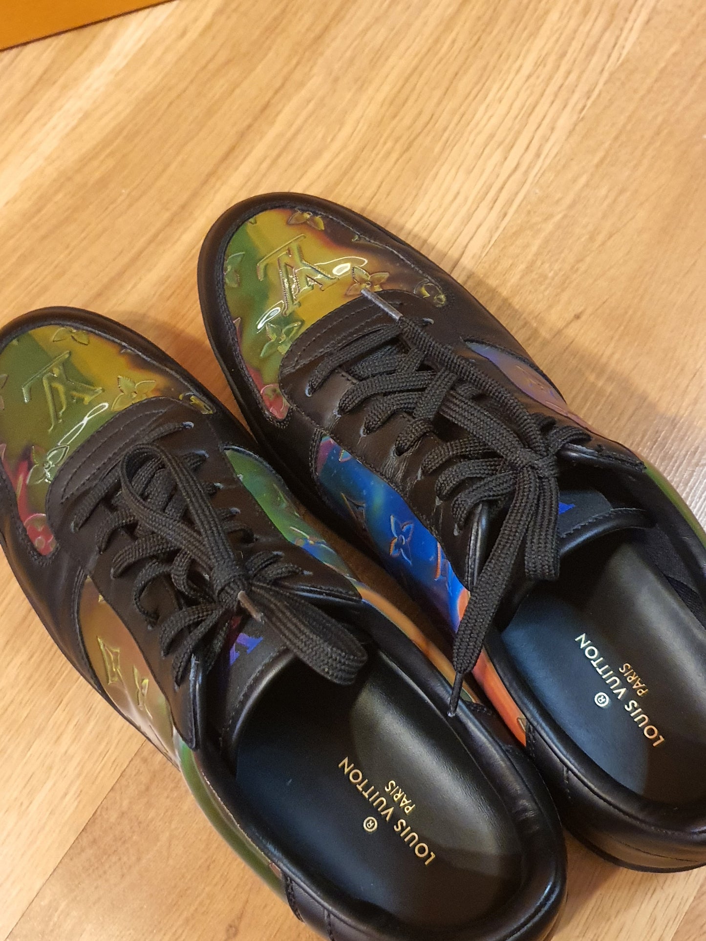 Louis Vuitton LV 8,5 Iridescent Monogram Rivoli Luxembourg Sneakers