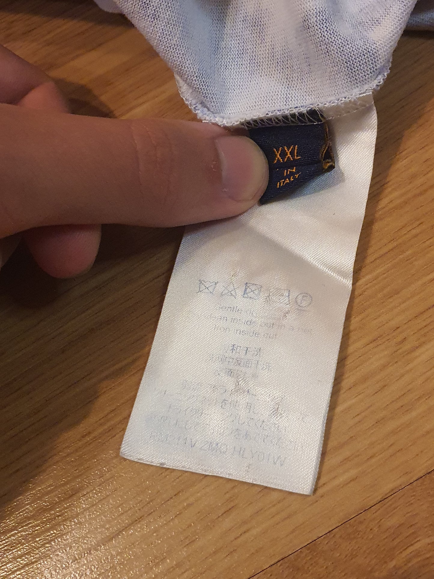 Louis Vuitton Pre-owned Watercolor Men's Cotton Polo Shirt