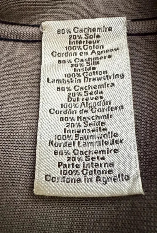 Hermes Cashmere Silk Zip Hooded Small Logo Sweatshirt Sweater Cardigan